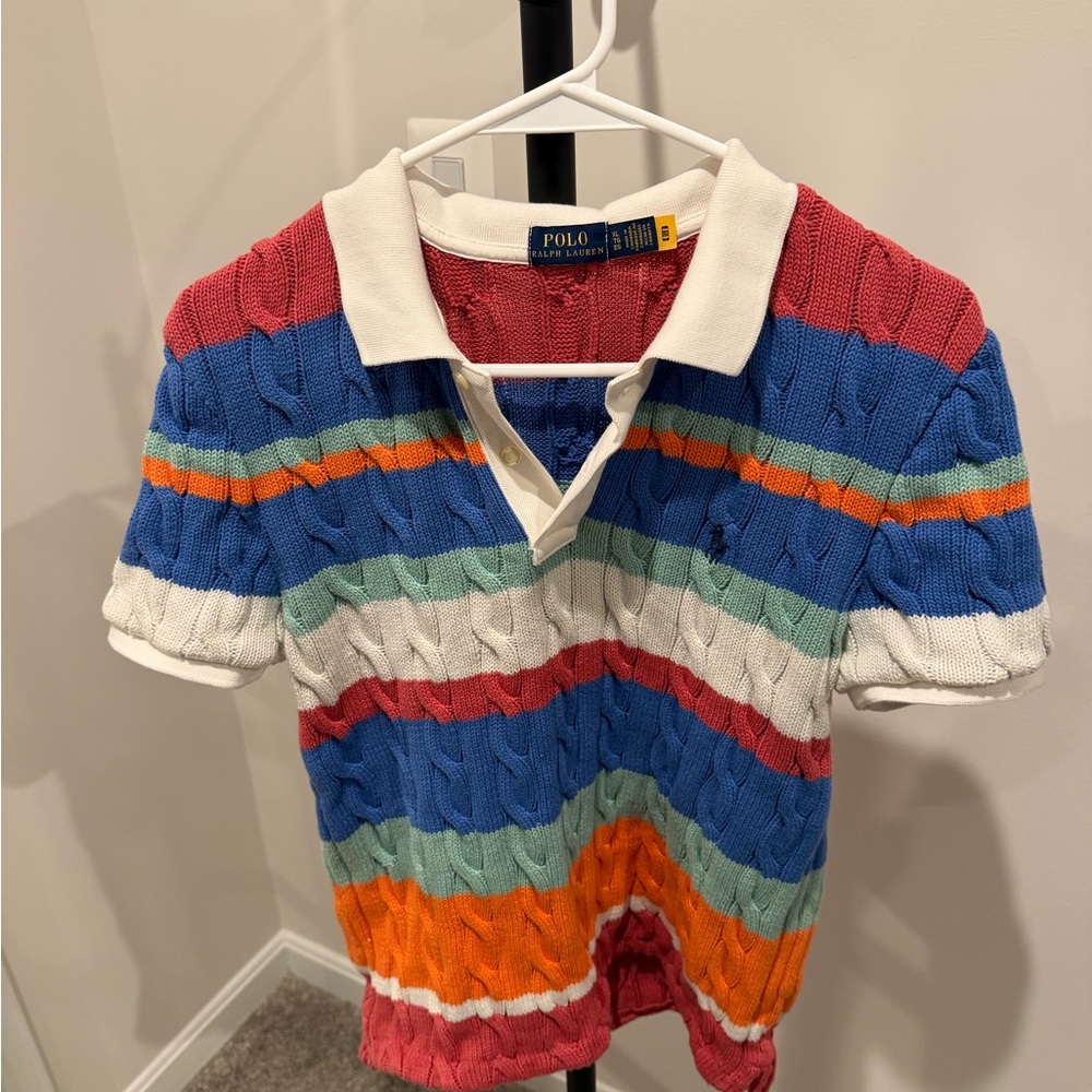 Polo by Ralph Lauren Women’s Cable Knit Shirt